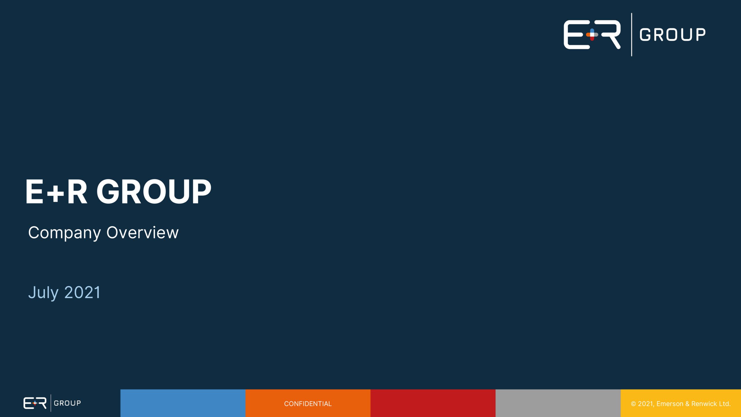 E+R Group - Opportunities