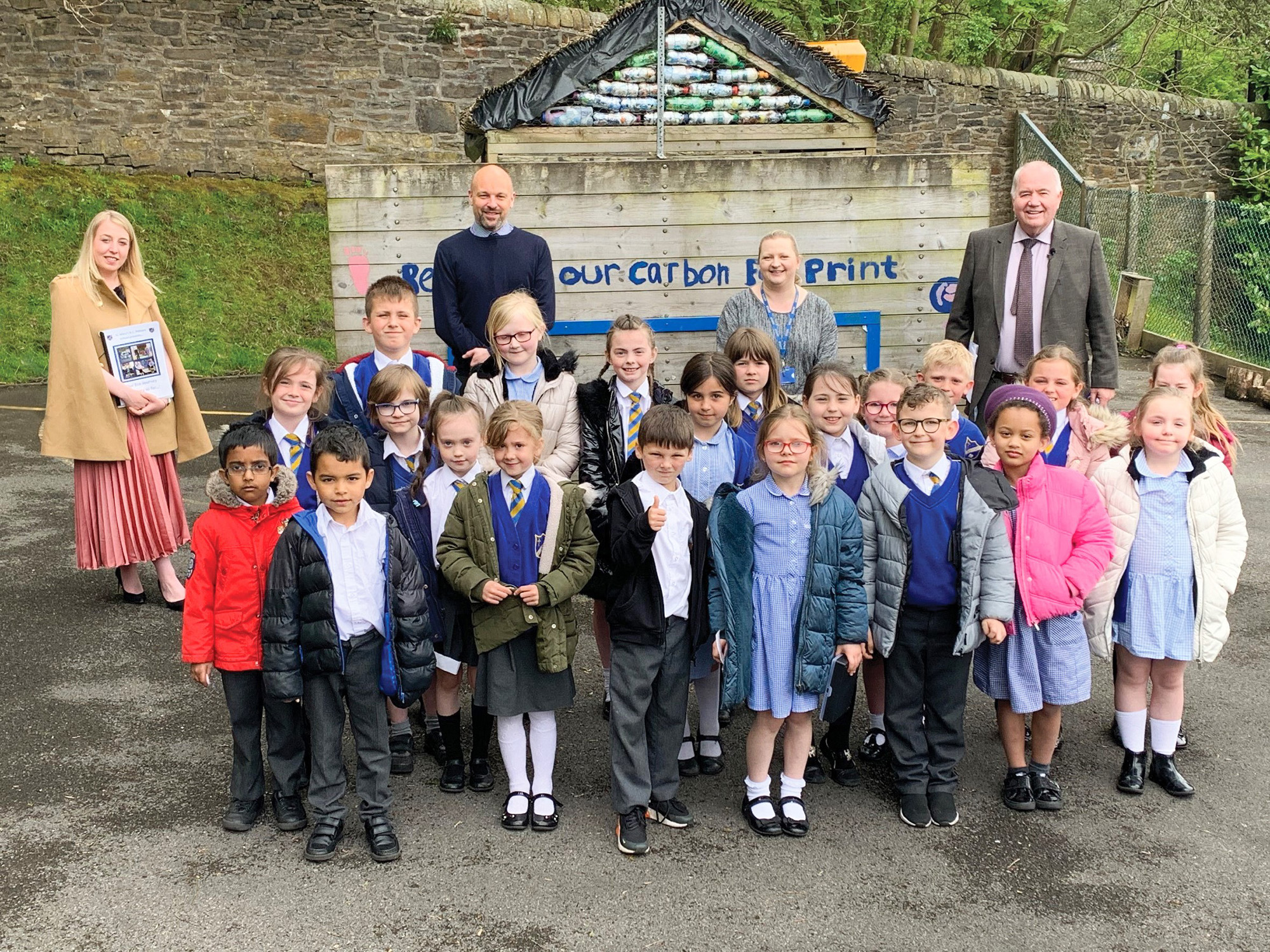 St. Mary’s Primary School Tackles Single Use Plastic Pollution