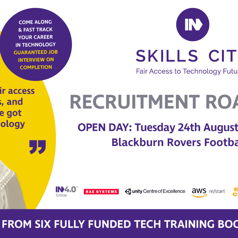 Ideal opportunity for Accrington and Hyndburn residents to receive free training for digital technology roles