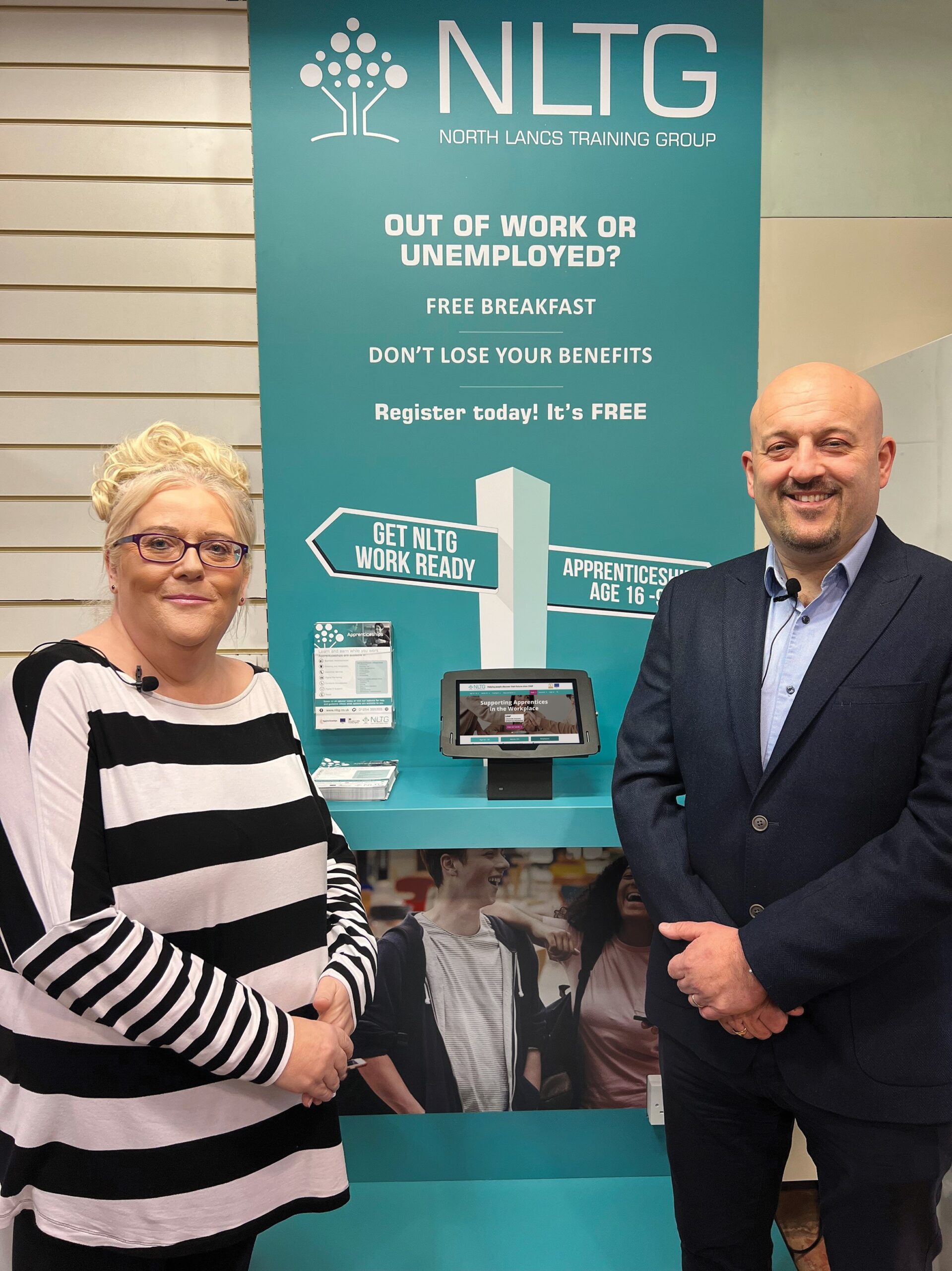 North Lancs Training Group launch flagship pilot scheme with Hyndburn Food Pantry to get more people into work and apprenticeships