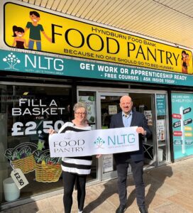 North Lancs Training Group launch flagship pilot scheme with Hyndburn Food Pantry to get more people into work and apprenticeships