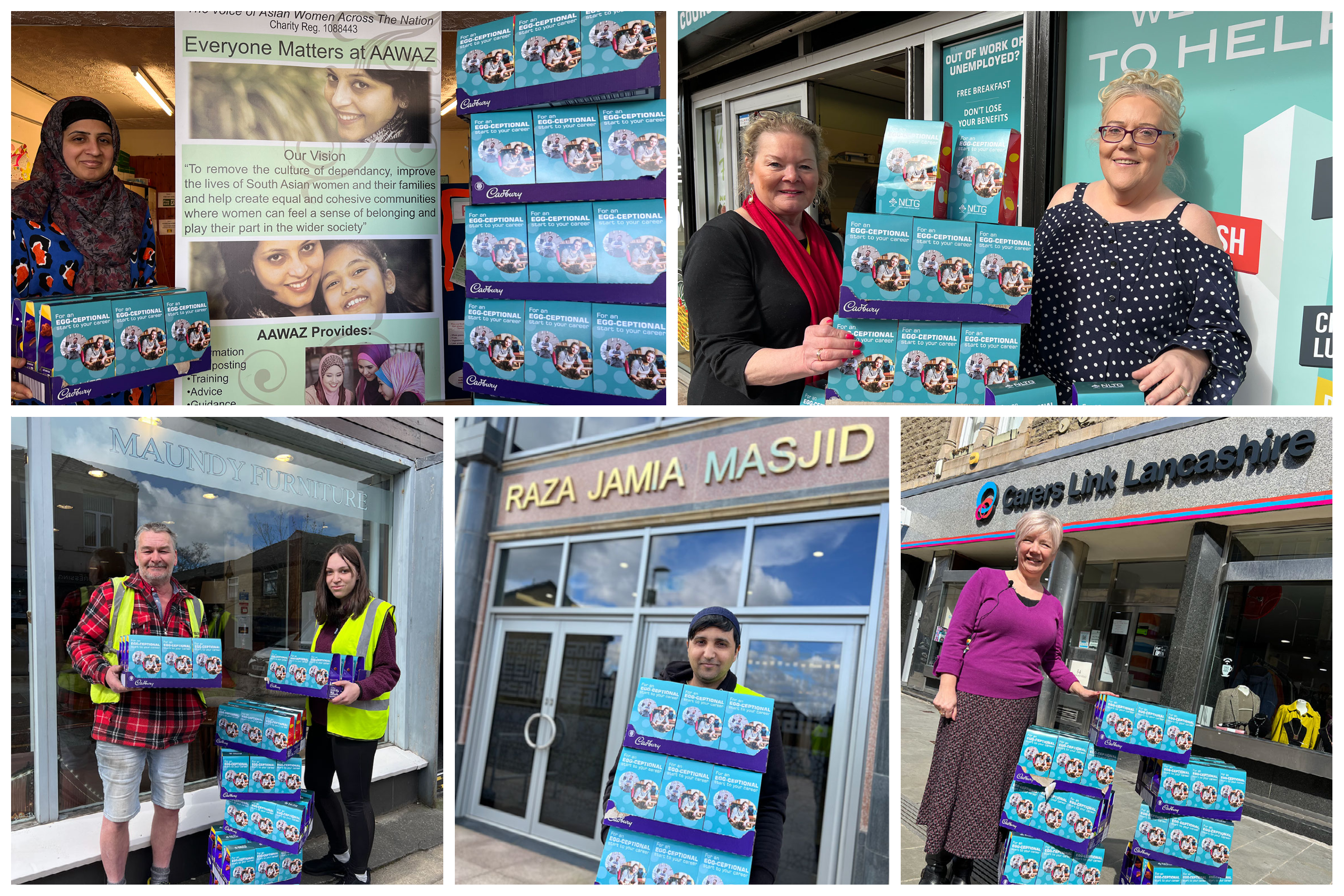 NLTG brings Easter Egg-citement to local charities & community partners with donations of hundreds of Easter eggs