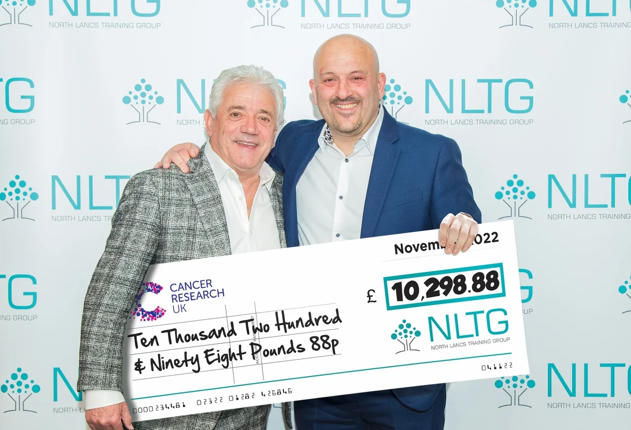 NLTG raises over £10k for Cancer Research UK at Sportsperson’s Dinner