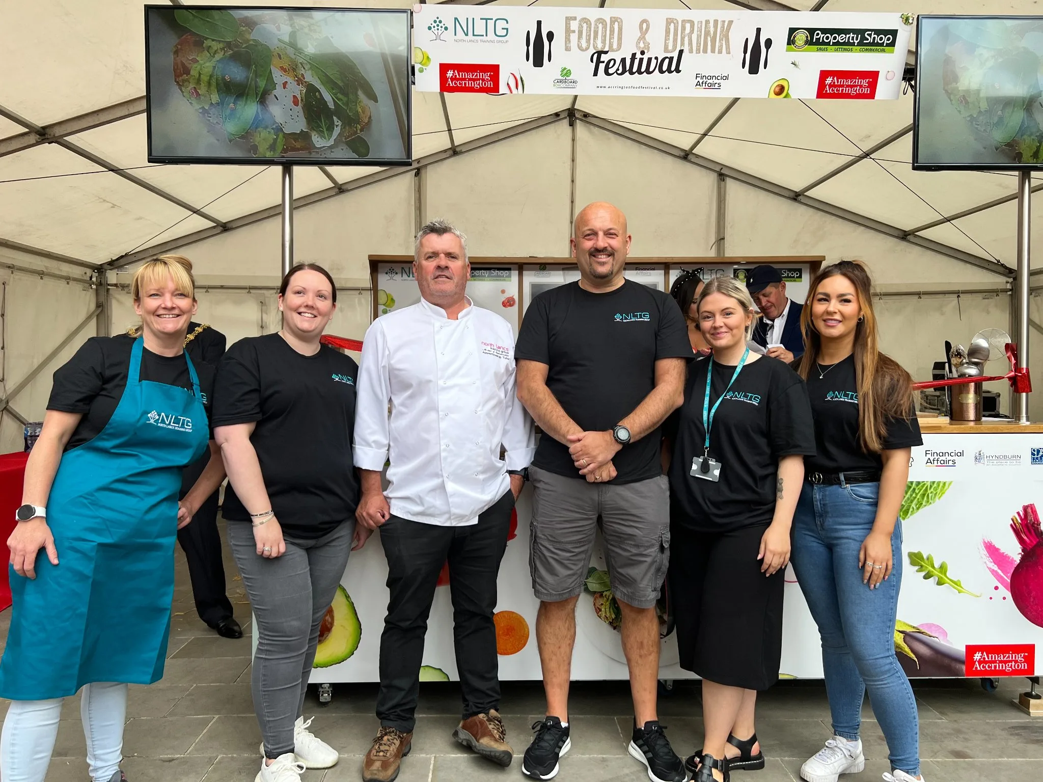 NLTG proud to be sponsors on incredible 2023 Accrington Food & Culture Festival
