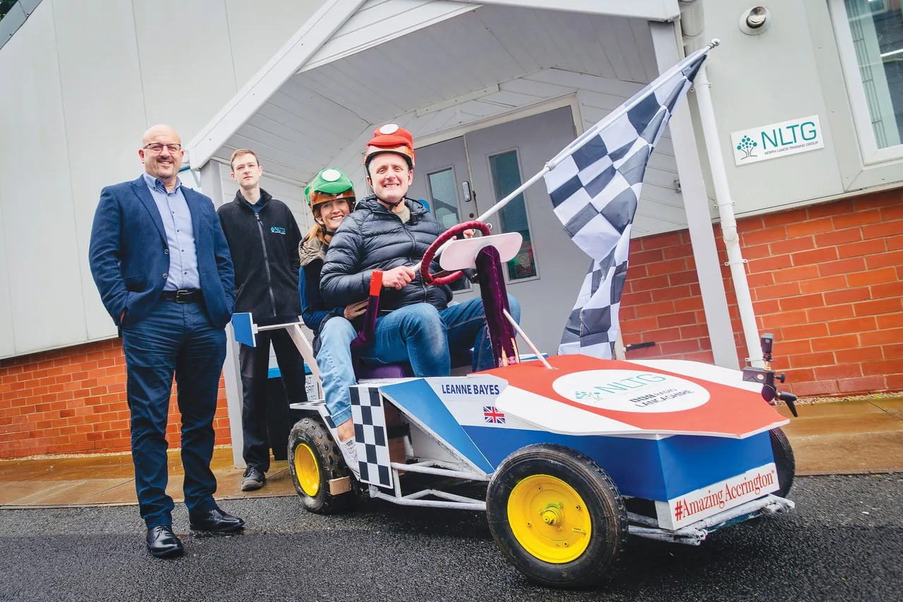 BBC Radio Lancashire and NLTG launch Mario Kart themed entry for #AmazingAccrington Soapbox Challenge