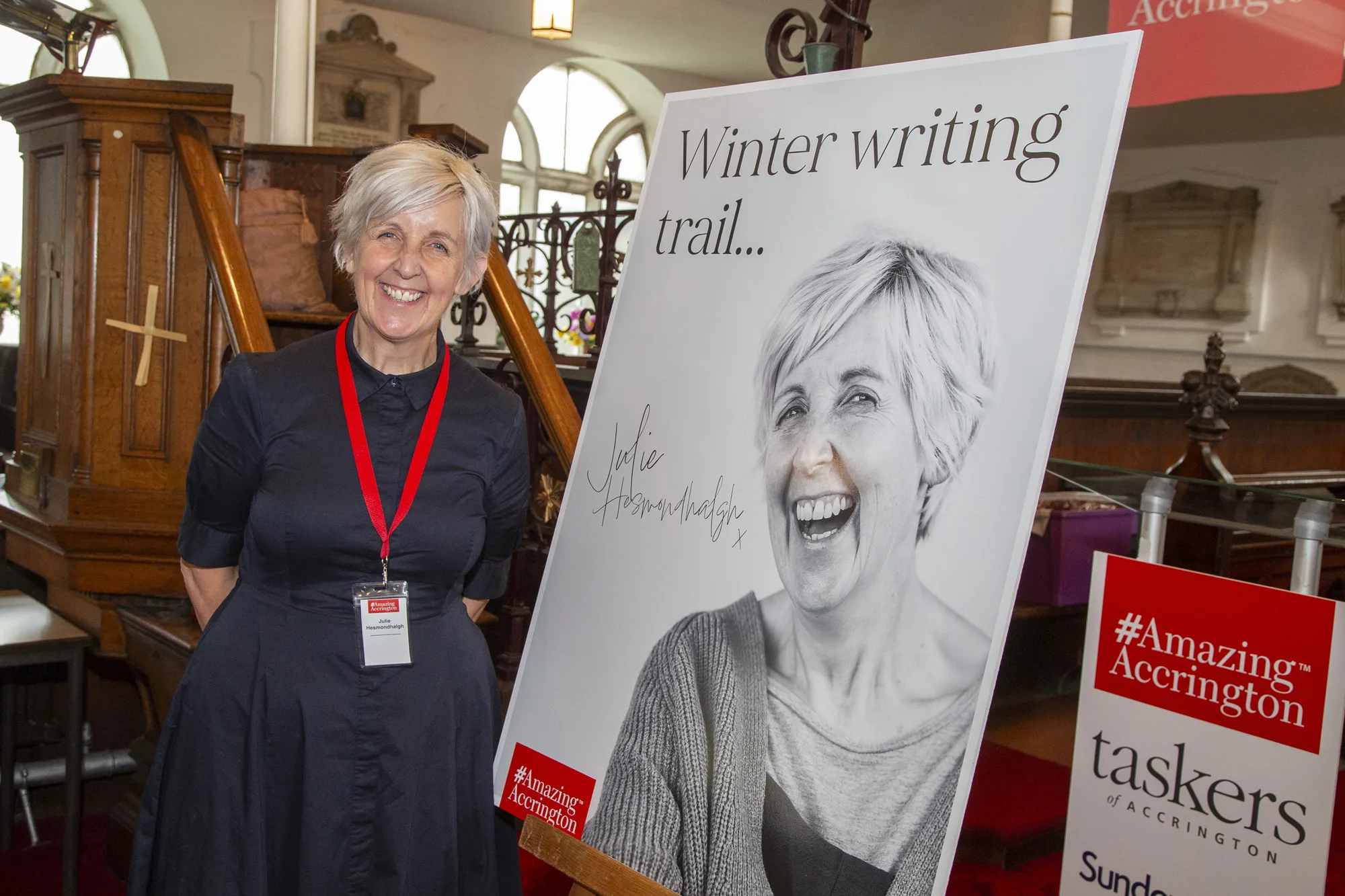 #AmazingAccrington business leaders have been asked to support an exciting new initiative led by actor Julie Hesmondhalgh.