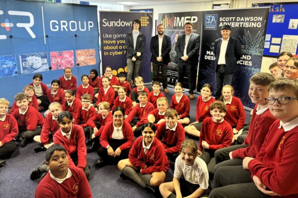 Amazing Accrington business leaders spoke to students at three local primary schools including Mount Pleasant