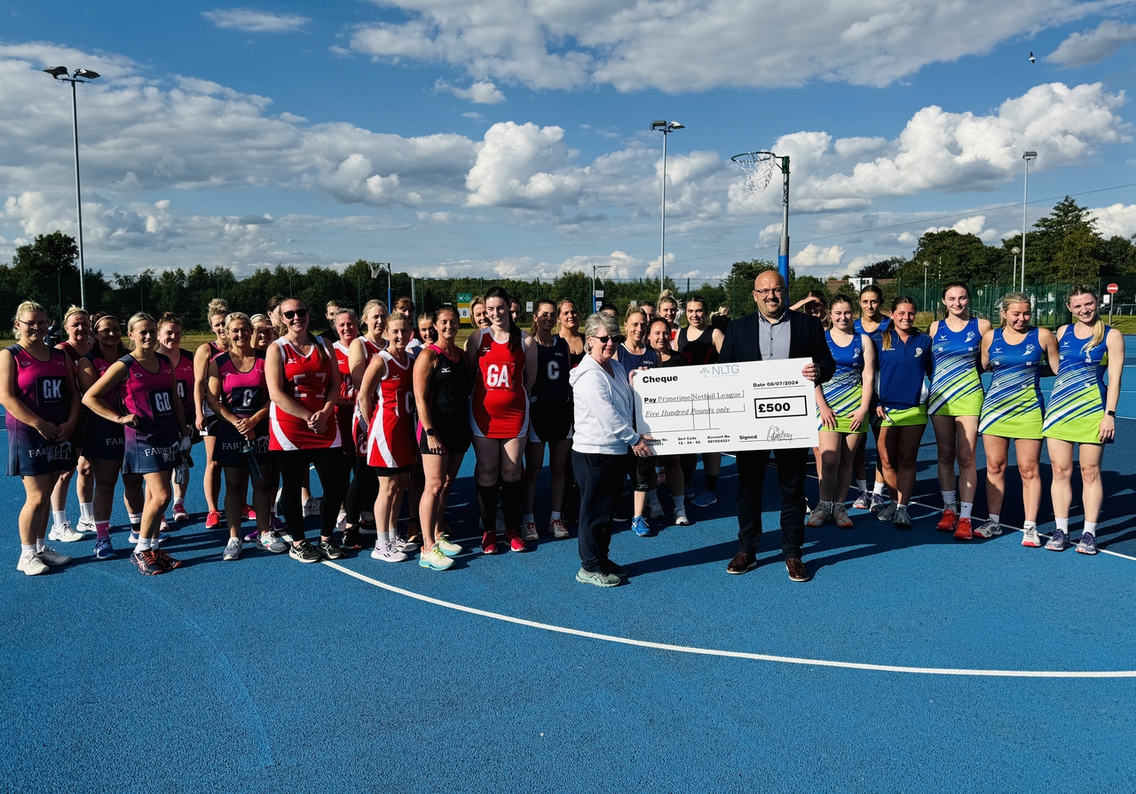 NLTG celebrate 10 years of supporting Hyndburn Netball