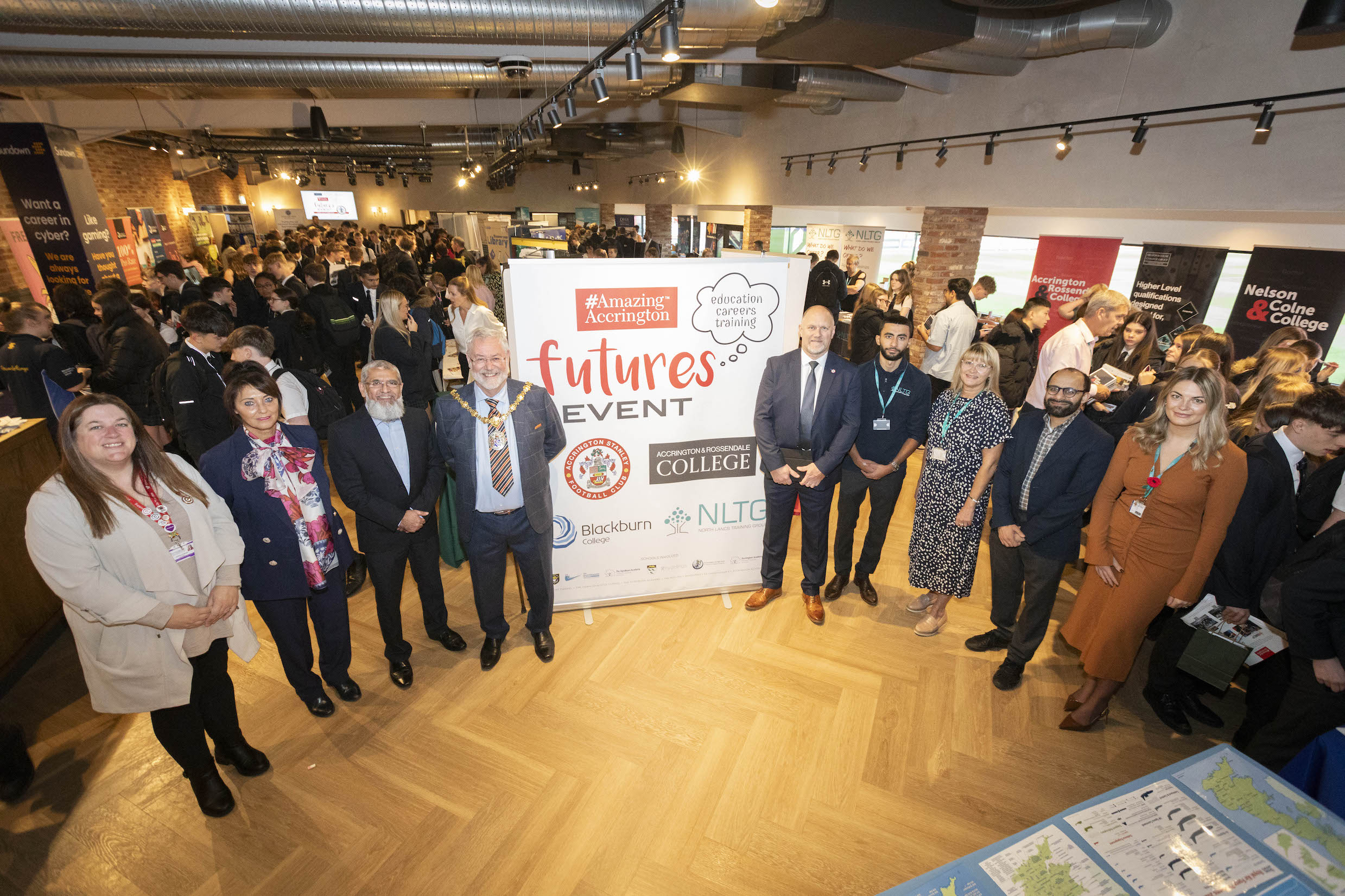 Accrington Stanley and #AmazingAccrington join forces to inspire the next generation at Futures Event and Education Summit