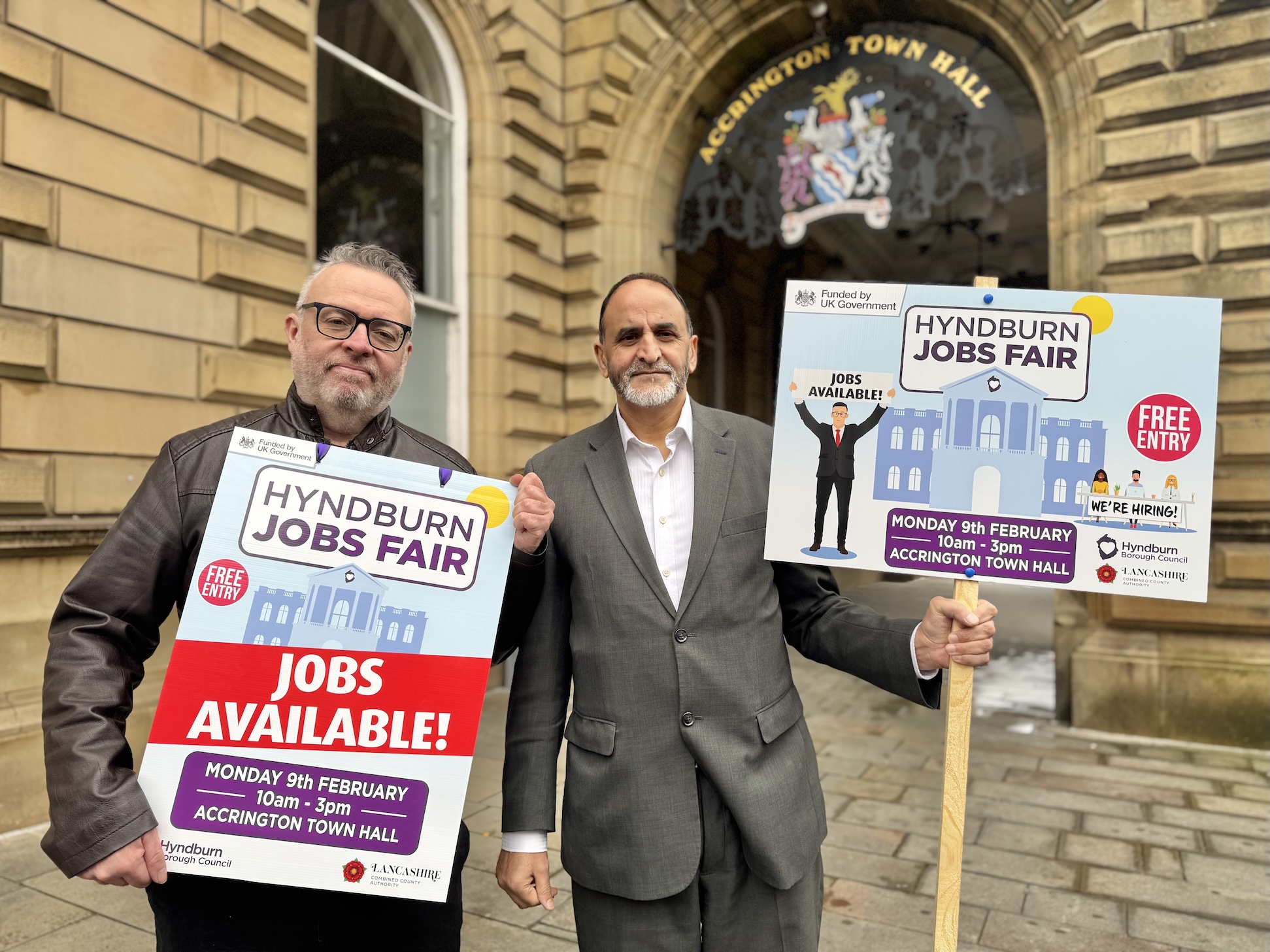 Meet Employers and discover live vacancies at Hyndburn Jobs Fair in February