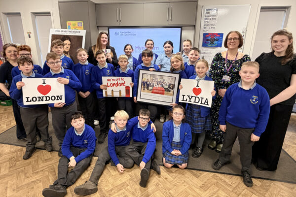 Altham St James were announced as the winning school